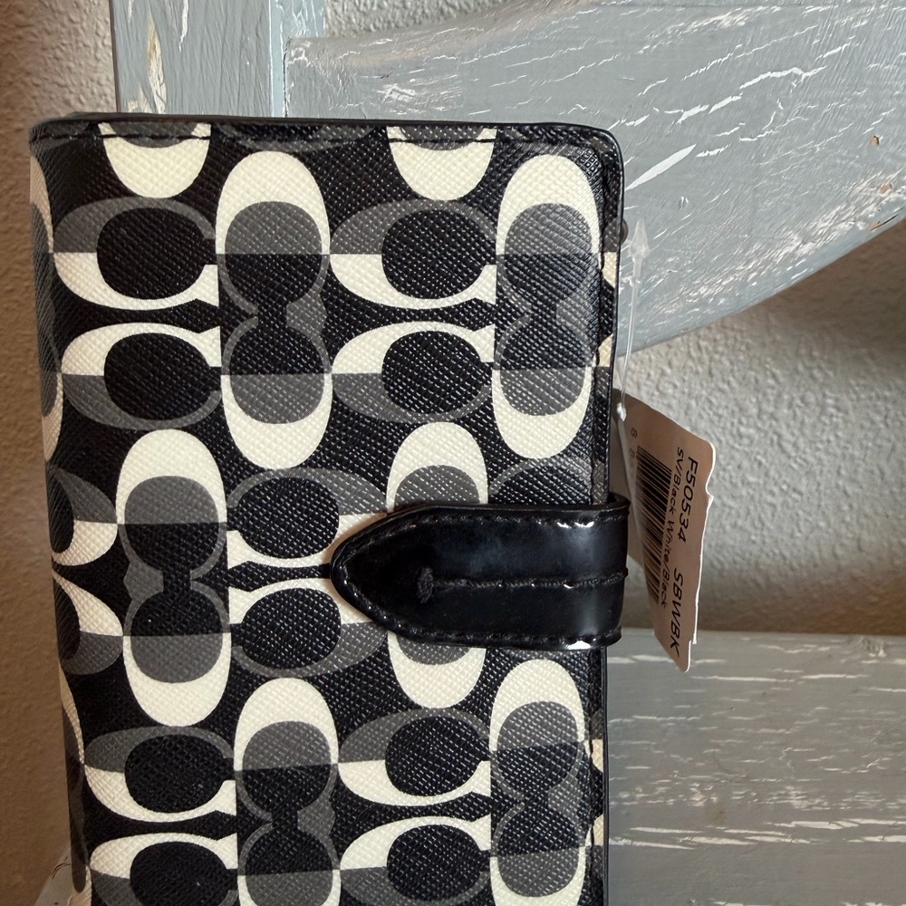 NWT Coach Peyton Dream C Slim Zip Around Wallet - Picture 5 of 8